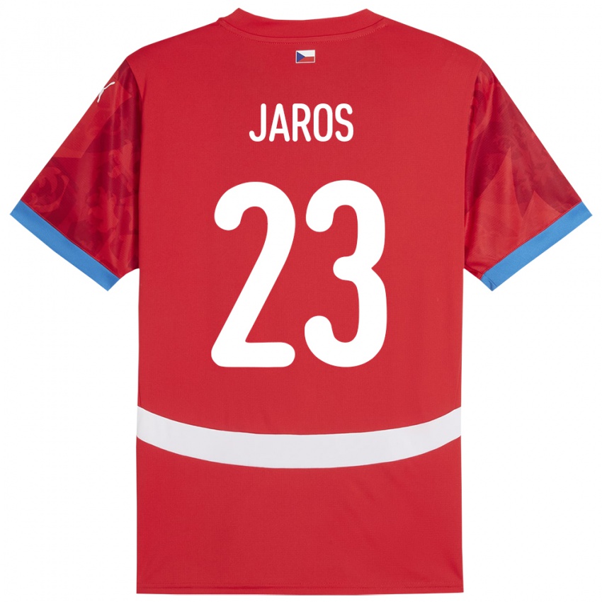 Niño Camiseta Chequia Vitezslav Jaros #23 Rojo 1ª Equipación 24-26 La Camisa Chile