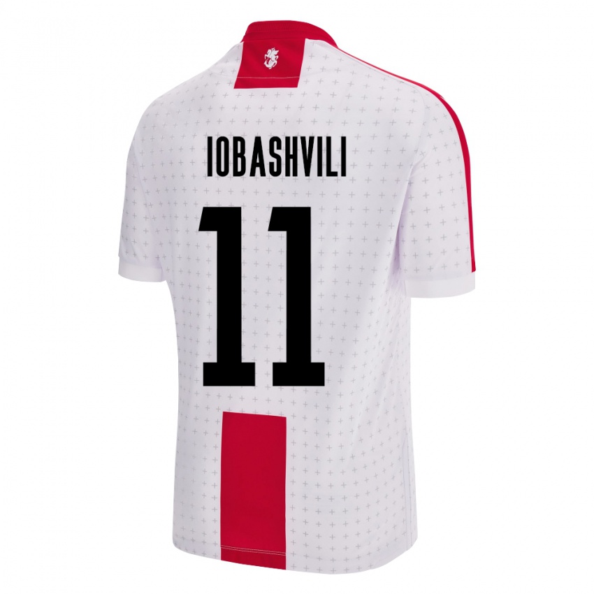 Niño Camiseta Georgia Jaduli Iobashvili #11 Blanco 1ª Equipación 24-26 La Camisa Chile