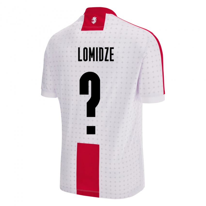 Niño Camiseta Georgia Giorgi Lomidze #0 Blanco 1ª Equipación 24-26 La Camisa Chile