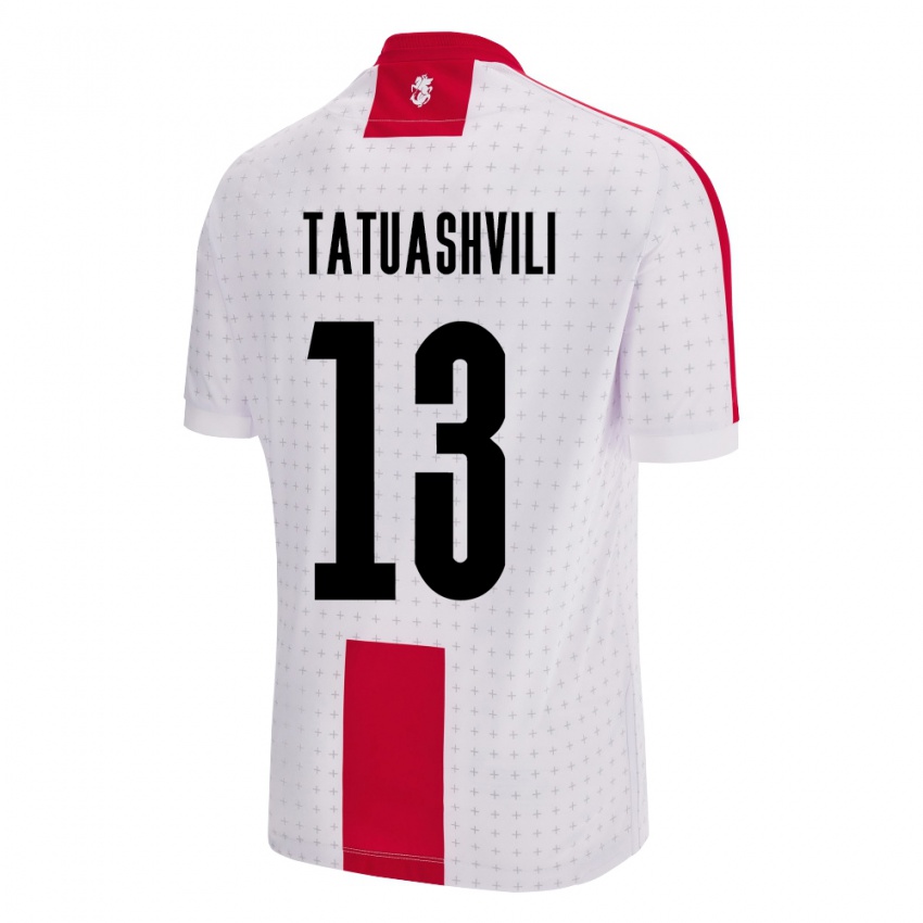 Niño Camiseta Georgia Tamar Tatuashvili #13 Blanco 1ª Equipación 24-26 La Camisa Chile