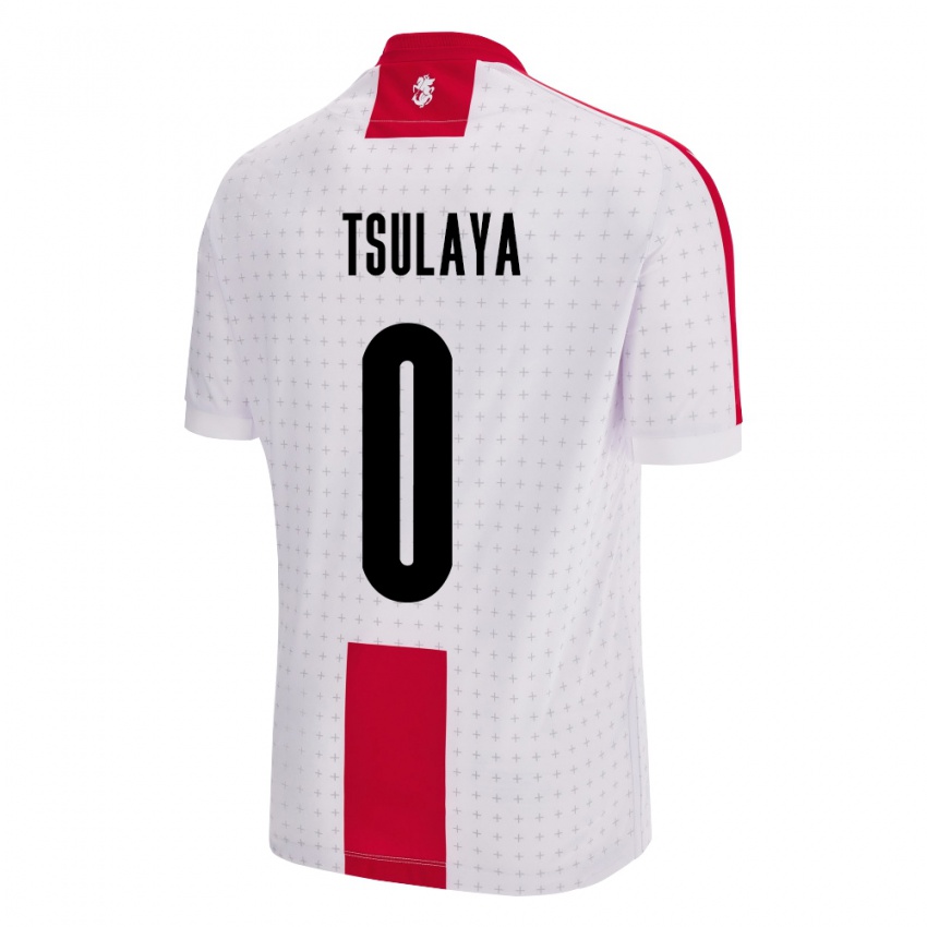 Niño Camiseta Georgia Ana Tsulaya #0 Blanco 1ª Equipación 24-26 La Camisa Chile