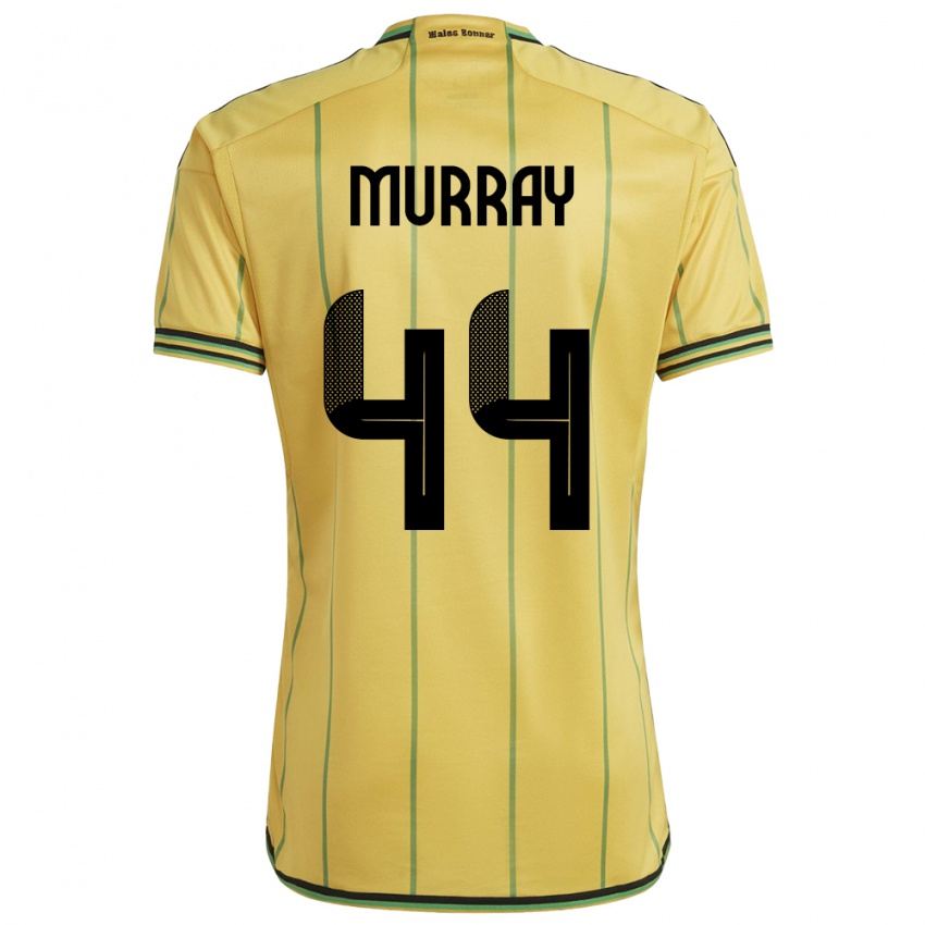 Niño Camiseta Jamaica Satara Murray #44 Amarillo 1ª Equipación 24-26 La Camisa Chile