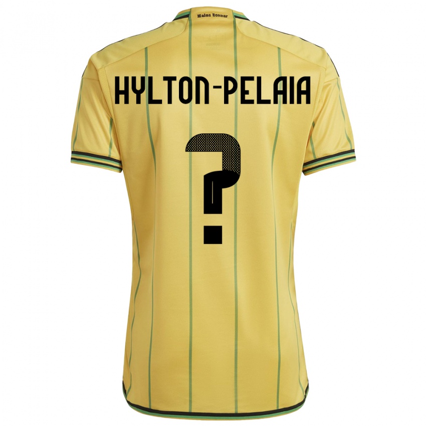 Niño Camiseta Jamaica Jayda Hylton-Pelaia #0 Amarillo 1ª Equipación 24-26 La Camisa Chile