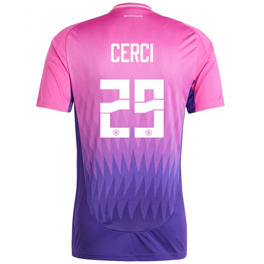 Niño Camiseta Alemania Selina Cerci #29 Rosado Morado 2ª Equipación 24-26 La Camisa Chile