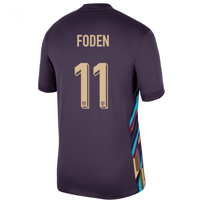 Niño Camiseta Inglaterra Phil Foden #11 Pasa Oscura 2ª Equipación 24-26 La Camisa Chile