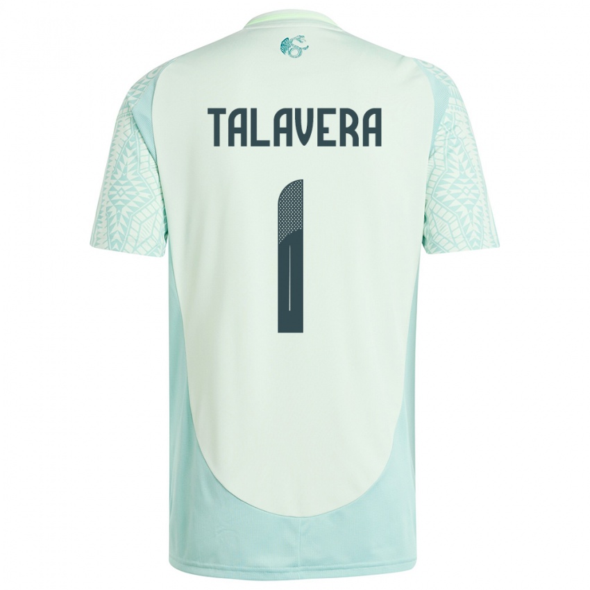 Niño Camiseta México Alfredo Talavera #1 Lino Verde 2ª Equipación 24-26 La Camisa Chile