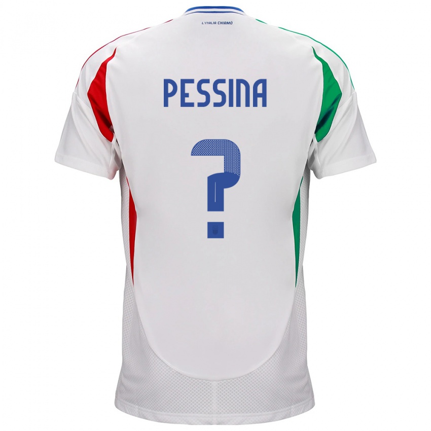 Niño Camiseta Italia Massimo Pessina #0 Blanco 2ª Equipación 24-26 La Camisa Chile