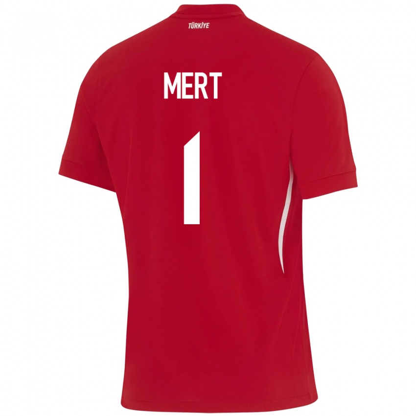 Niño Camiseta Turquía Mert Günok #1 Rojo 2ª Equipación 24-26 La Camisa Chile