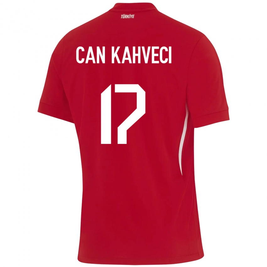 Niño Camiseta Turquía İrfan Can Kahveci #17 Rojo 2ª Equipación 24-26 La Camisa Chile