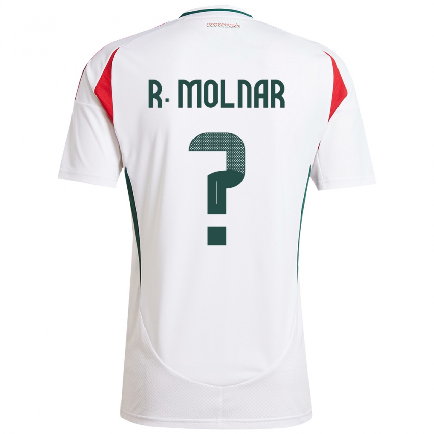 Niño Camiseta Hungría Rajmund Molnár #0 Blanco 2ª Equipación 24-26 La Camisa Chile