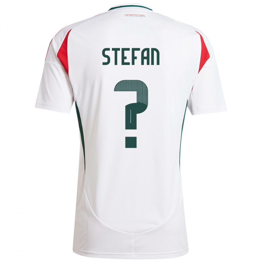 Niño Camiseta Hungría Raúl Stefan #0 Blanco 2ª Equipación 24-26 La Camisa Chile