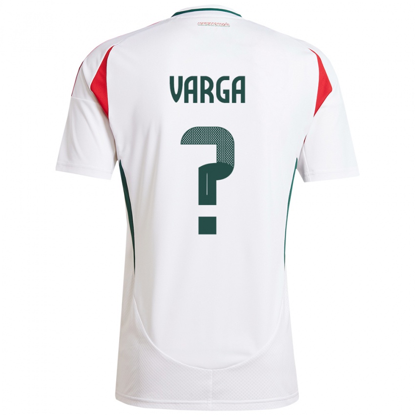 Niño Camiseta Hungría Zétény Varga #0 Blanco 2ª Equipación 24-26 La Camisa Chile