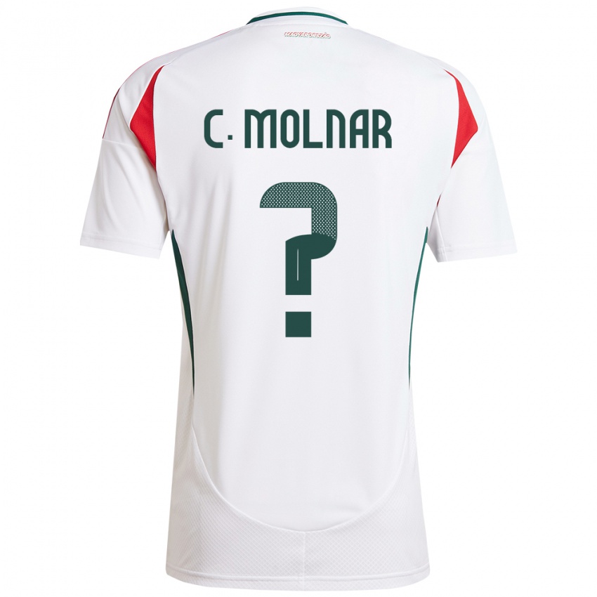 Niño Camiseta Hungría Csaba Molnár #0 Blanco 2ª Equipación 24-26 La Camisa Chile