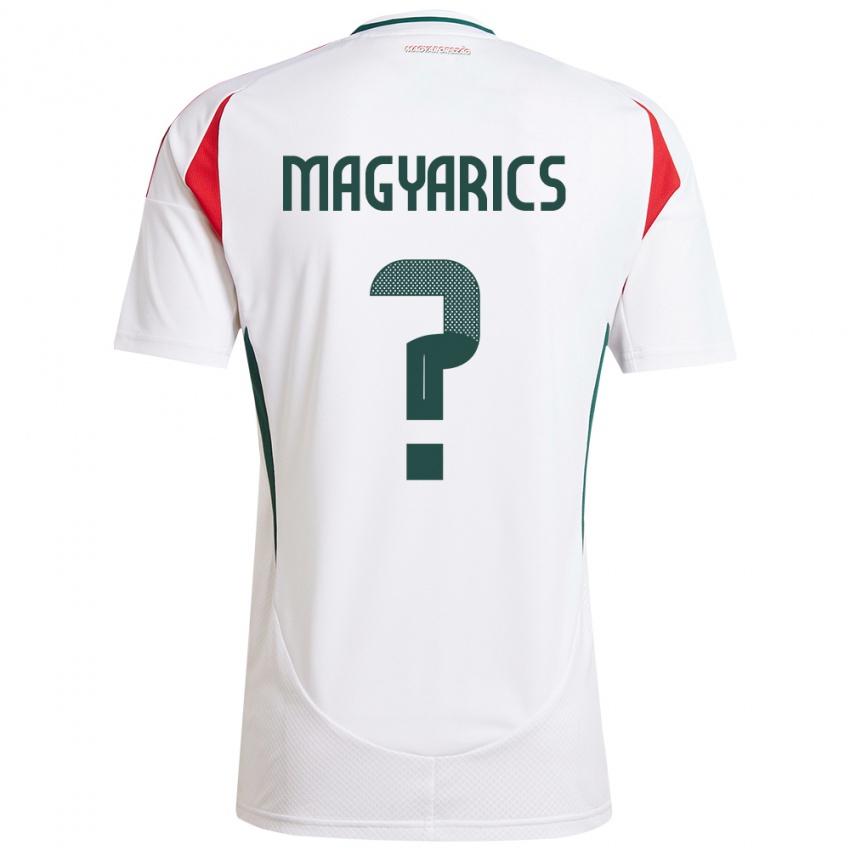 Niño Camiseta Hungría Erik Magyarics #0 Blanco 2ª Equipación 24-26 La Camisa Chile