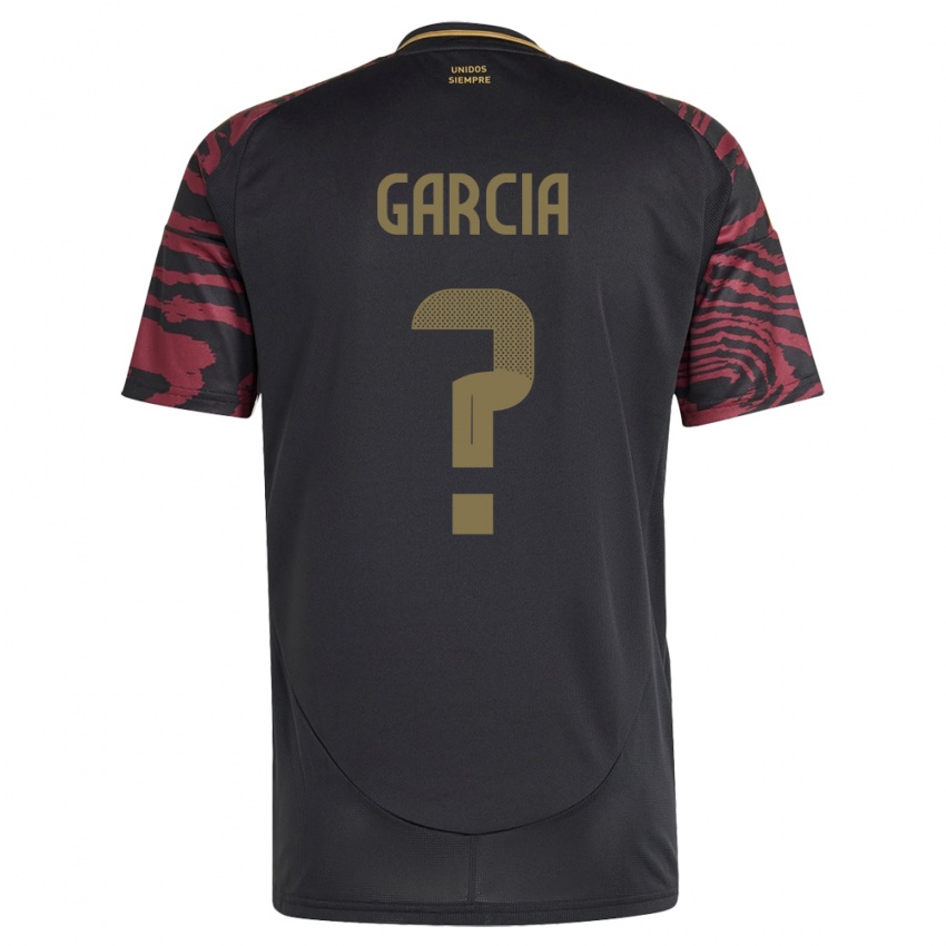 Niño Camiseta Perú Gian García #0 Negro 2ª Equipación 24-26 La Camisa Chile