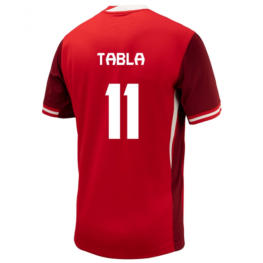 Hombre Camiseta Canadá Ballou Tabla #11 Rojo 1ª Equipación 24-26 La Camisa Chile