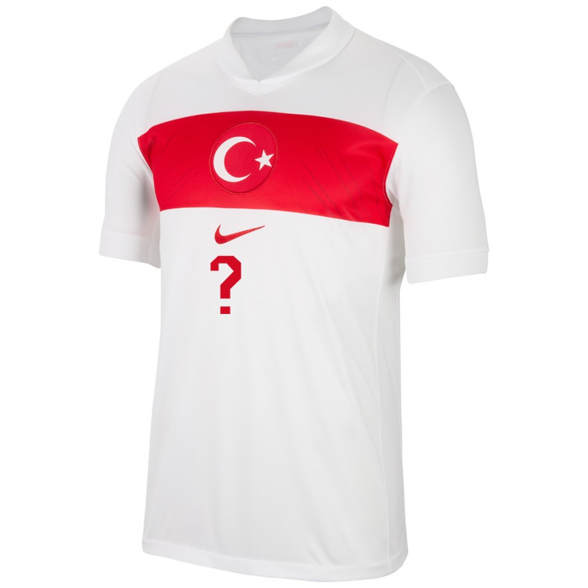 Hombre Camiseta Turquía İlayda Cansu Kara #0 Blanco 1ª Equipación 24-26 La Camisa Chile