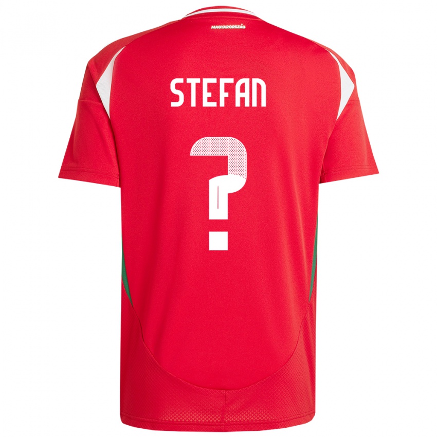 Hombre Camiseta Hungría Raúl Stefan #0 Rojo 1ª Equipación 24-26 La Camisa Chile