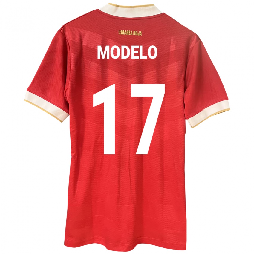 Hombre Camiseta Panamá Aimar Modelo #17 Rojo 1ª Equipación 24-26 La Camisa Chile