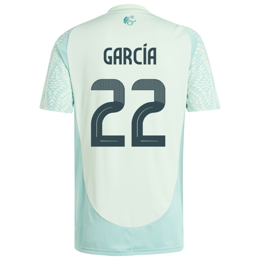 Hombre Camiseta México Diana Garcia #22 Lino Verde 2ª Equipación 24-26 La Camisa Chile