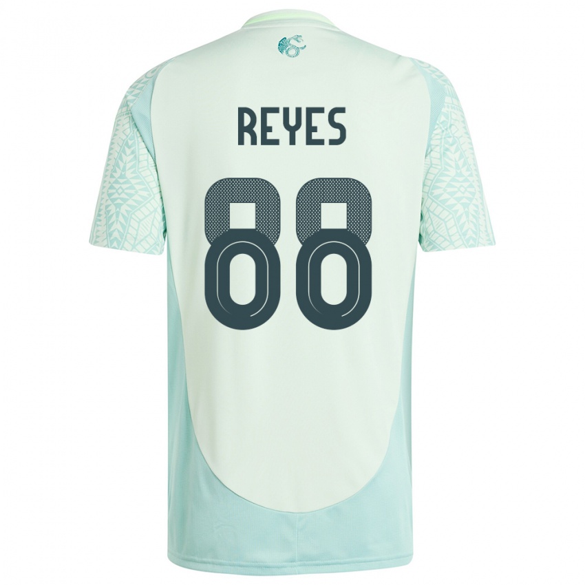 Hombre Camiseta México Maricarmen Reyes #88 Lino Verde 2ª Equipación 24-26 La Camisa Chile