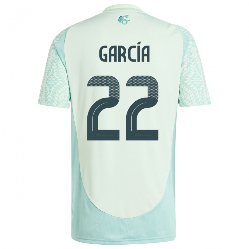 Mujer Camiseta México Diana Garcia #22 Lino Verde 2ª Equipación 24-26 La Camisa Chile
