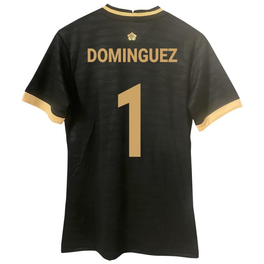 Mujer Camiseta Panamá Valeska Domínguez #1 Negro 2ª Equipación 24-26 La Camisa Chile