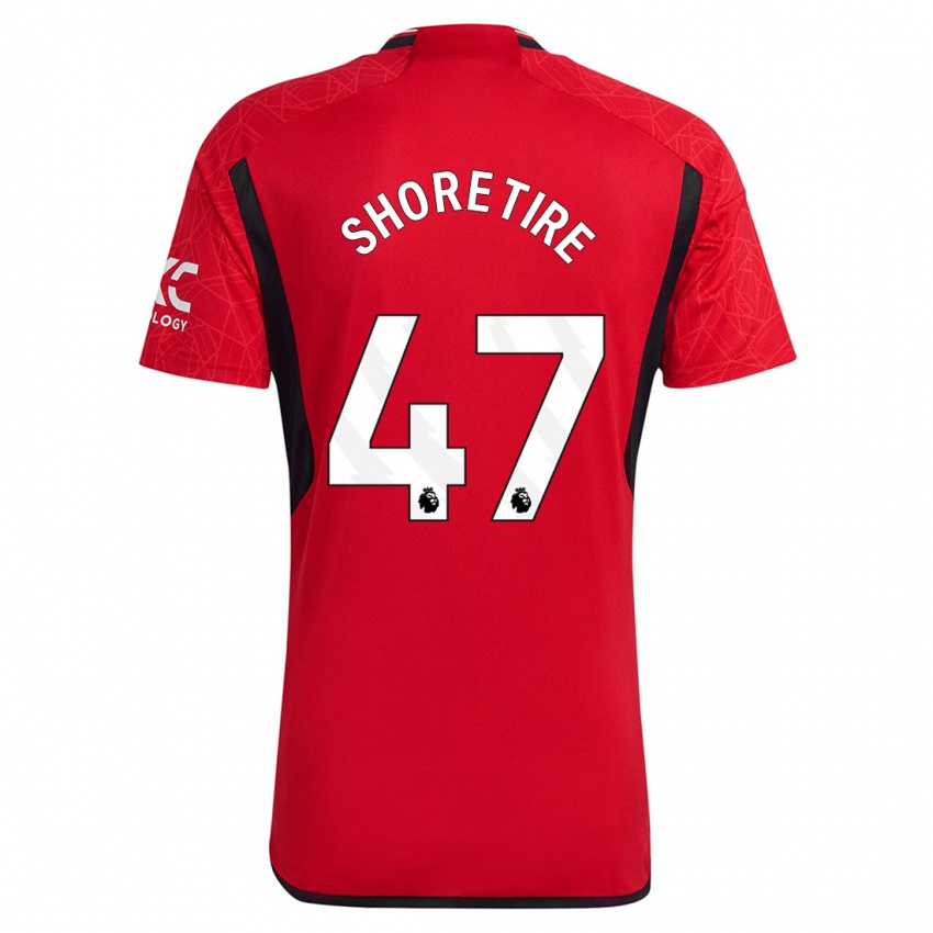 Niño Camiseta Shola Shoretire #47 Rojo 1ª Equipación 2023/24 La Camisa Chile