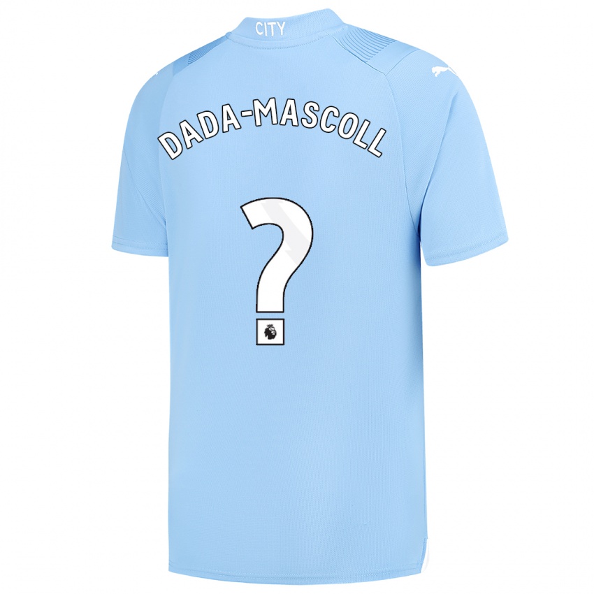 Niño Camiseta Isaiah Dada-Mascoll #0 Azul Claro 1ª Equipación 2023/24 La Camisa Chile