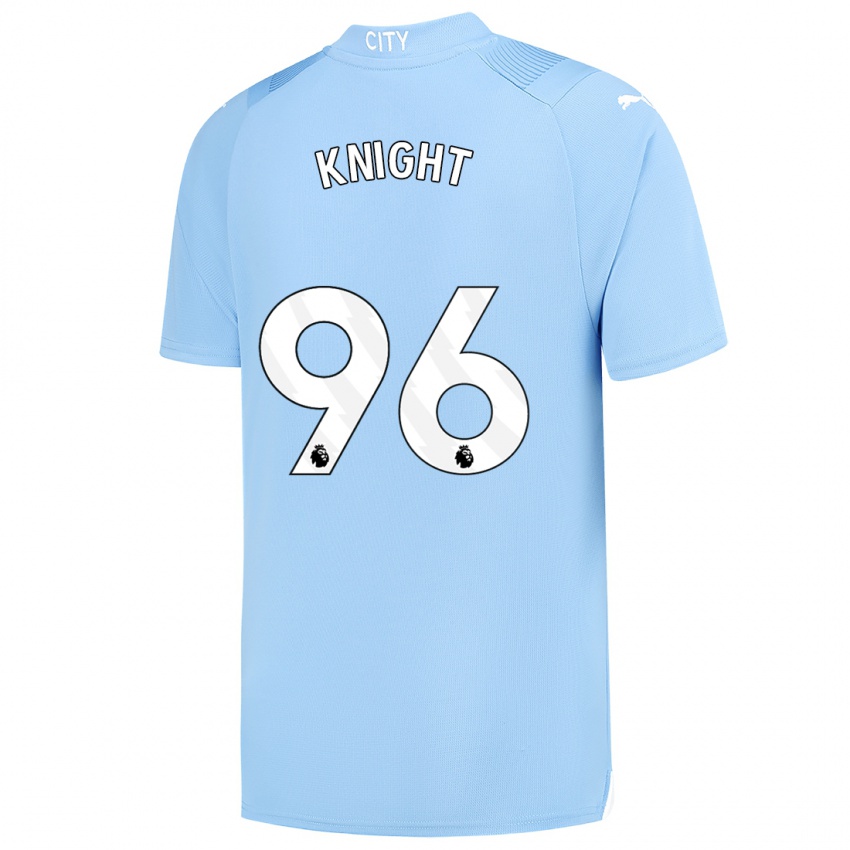 Niño Camiseta Ben Knight #96 Azul Claro 1ª Equipación 2023/24 La Camisa Chile