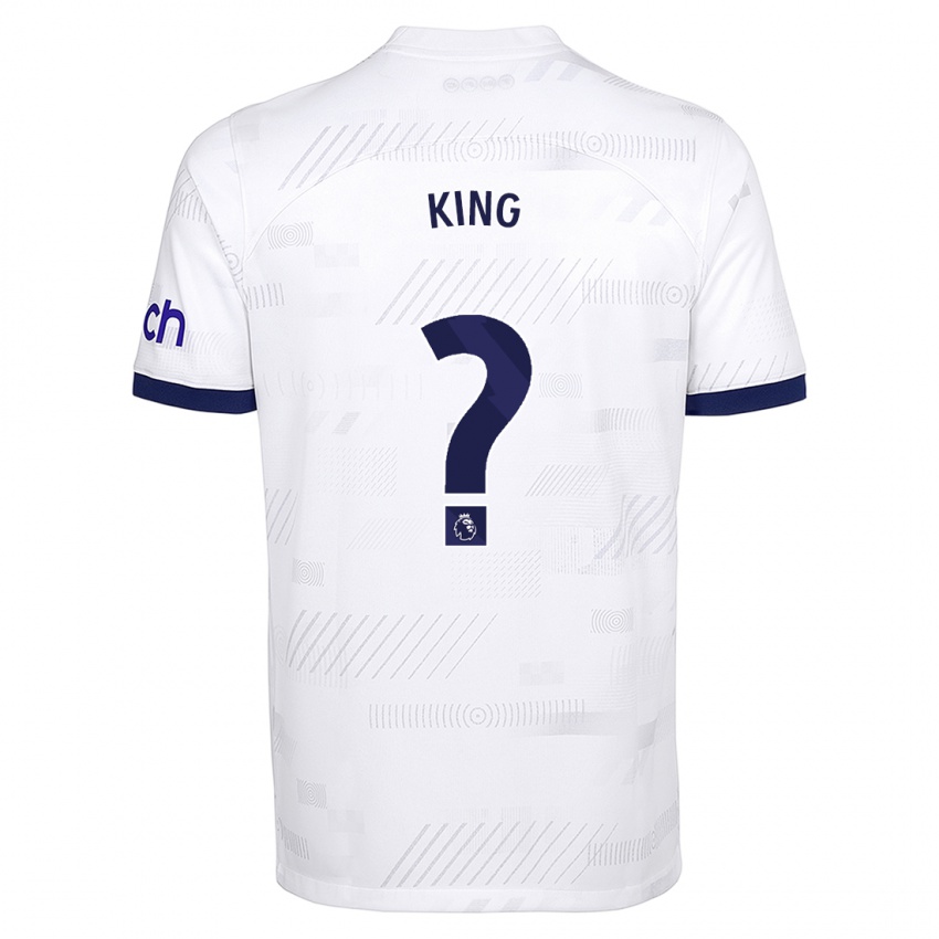 Niño Camiseta Maeson King #0 Blanco 1ª Equipación 2023/24 La Camisa Chile