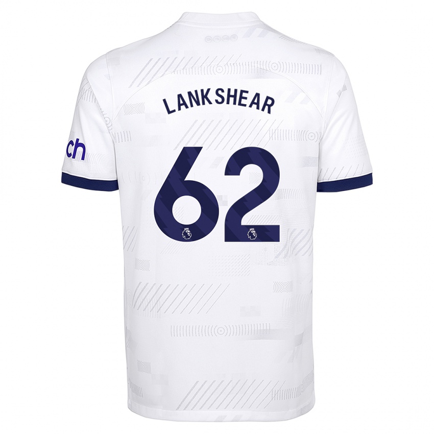 Niño Camiseta Will Lankshear #62 Blanco 1ª Equipación 2023/24 La Camisa Chile