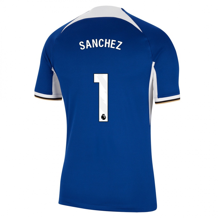 Niño Camiseta Robert Sánchez #1 Azul 1ª Equipación 2023/24 La Camisa Chile