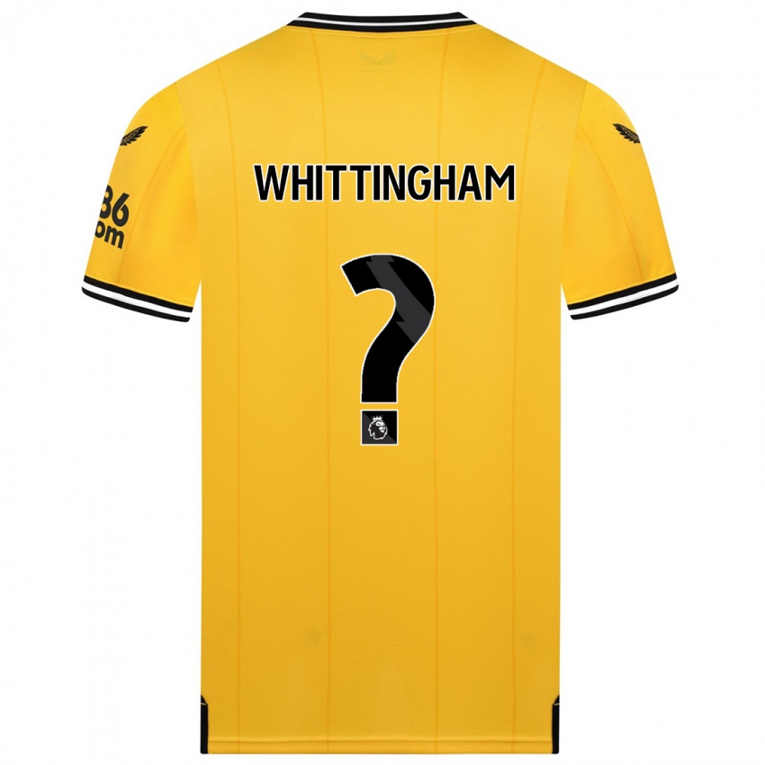 Niño Camiseta Matthew Whittingham #0 Amarillo 1ª Equipación 2023/24 La Camisa Chile