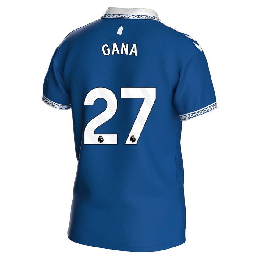Niño Camiseta Idrissa Gueye #27 Azul Real 1ª Equipación 2023/24 La Camisa Chile