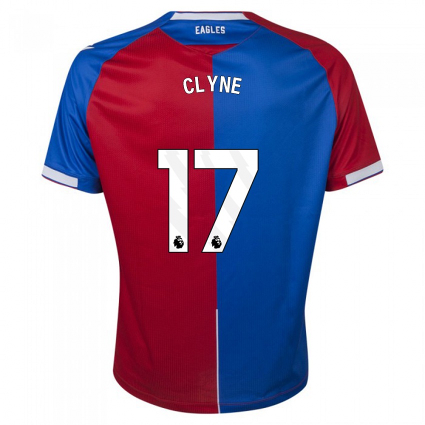 Niño Camiseta Nathaniel Clyne #17 Rojo Azul 1ª Equipación 2023/24 La Camisa Chile