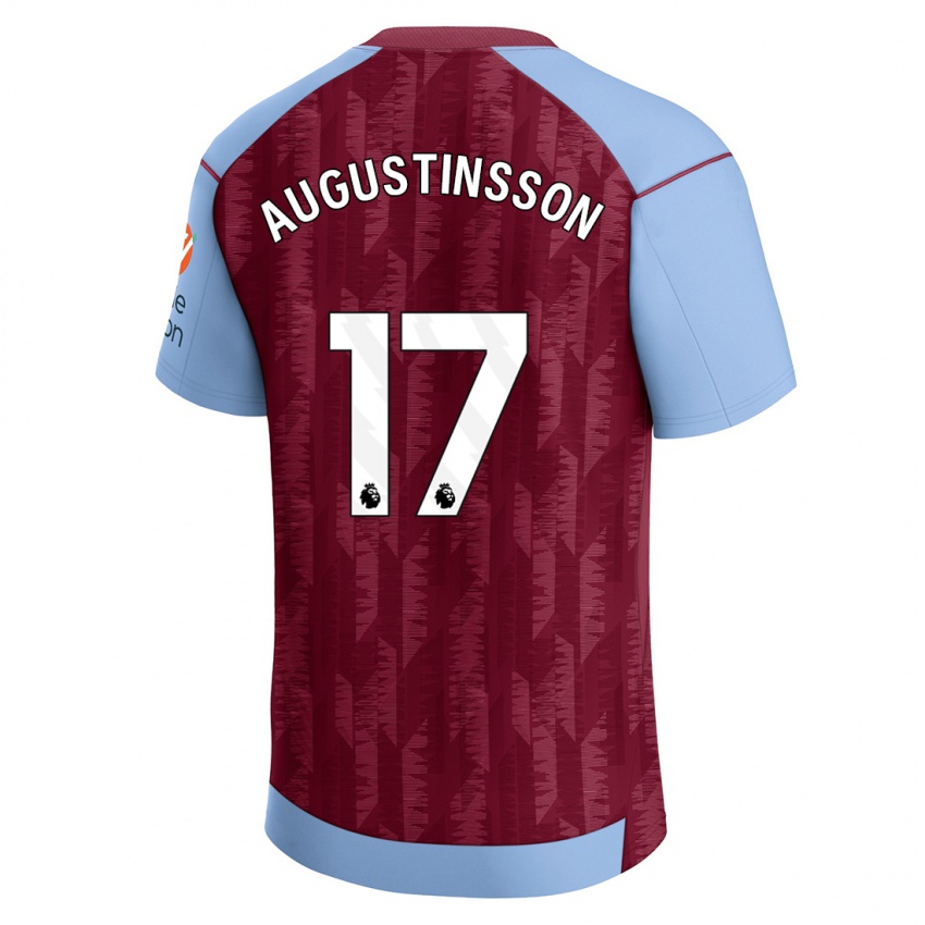 Niño Camiseta Ludwig Augustinsson #17 Azul Claro 1ª Equipación 2023/24 La Camisa Chile