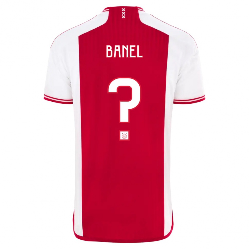 Niño Camiseta Jaydon Banel #0 Rojo Blanco 1ª Equipación 2023/24 La Camisa Chile