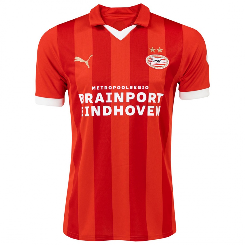 Niño Camiseta Luuk De Jong #9 Rojo 1ª Equipación 2023/24 La Camisa Chile