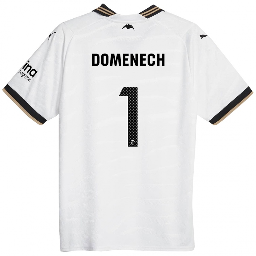 Niño Camiseta Jaume Domenech #1 Blanco 1ª Equipación 2023/24 La Camisa Chile