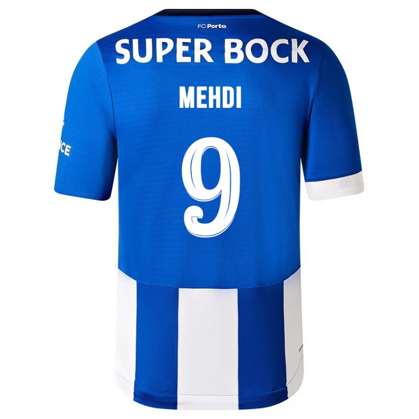 Niño Camiseta Mehdi Taremi #9 Azul Blanco 1ª Equipación 2023/24 La Camisa Chile
