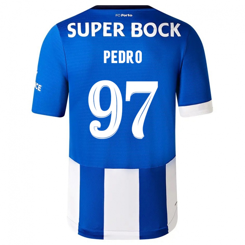 Niño Camiseta Zé Pedro #97 Azul Blanco 1ª Equipación 2023/24 La Camisa Chile
