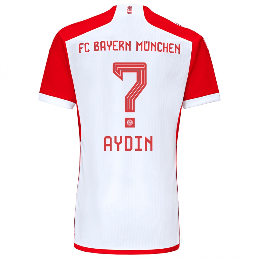 Niño Camiseta Eyüp Aydin #0 Rojo Blanco 1ª Equipación 2023/24 La Camisa Chile