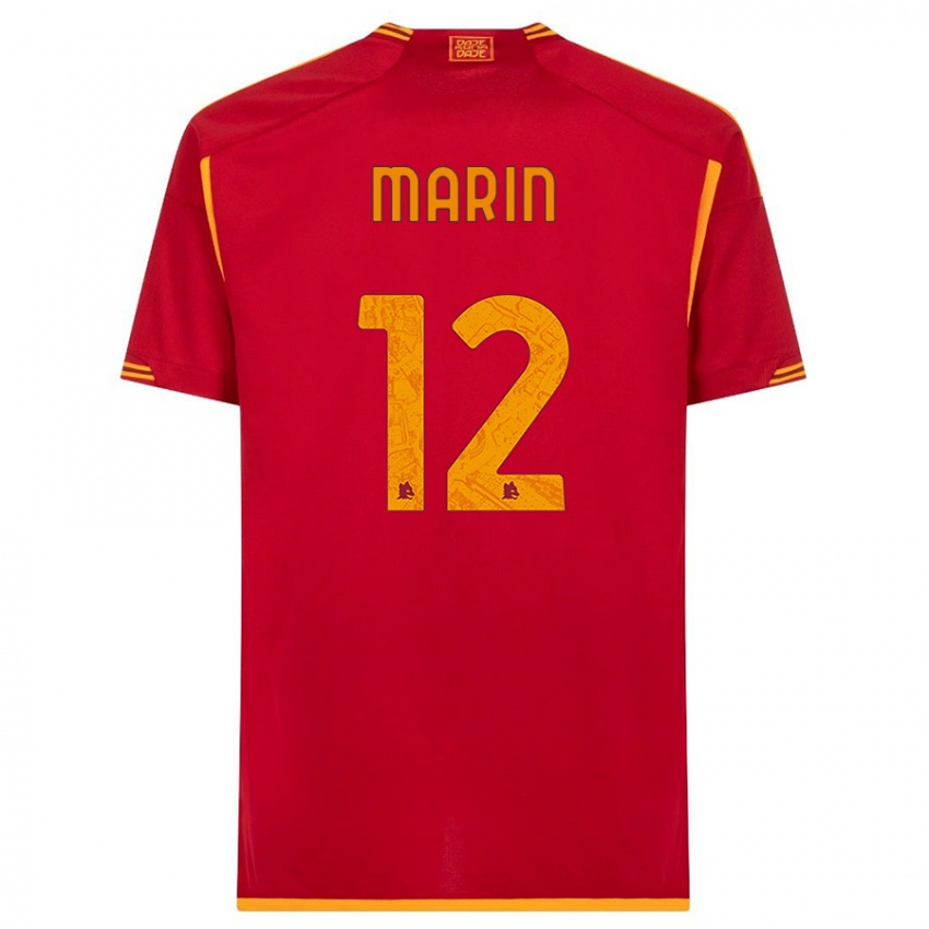 Niño Camiseta Renato Marin #12 Rojo 1ª Equipación 2023/24 La Camisa Chile