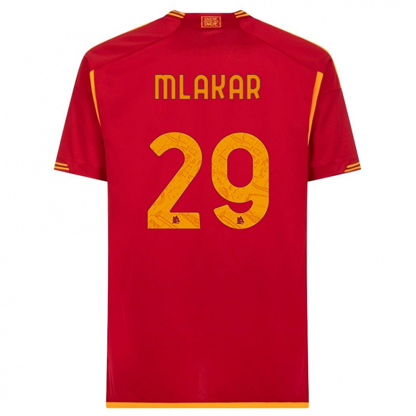 Niño Camiseta Luka Mlakar #29 Rojo 1ª Equipación 2023/24 La Camisa Chile