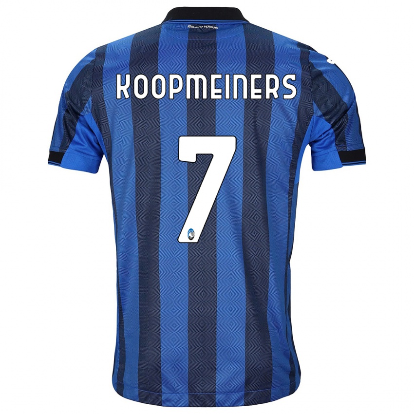 Niño Camiseta Teun Koopmeiners #7 Azul Negro 1ª Equipación 2023/24 La Camisa Chile