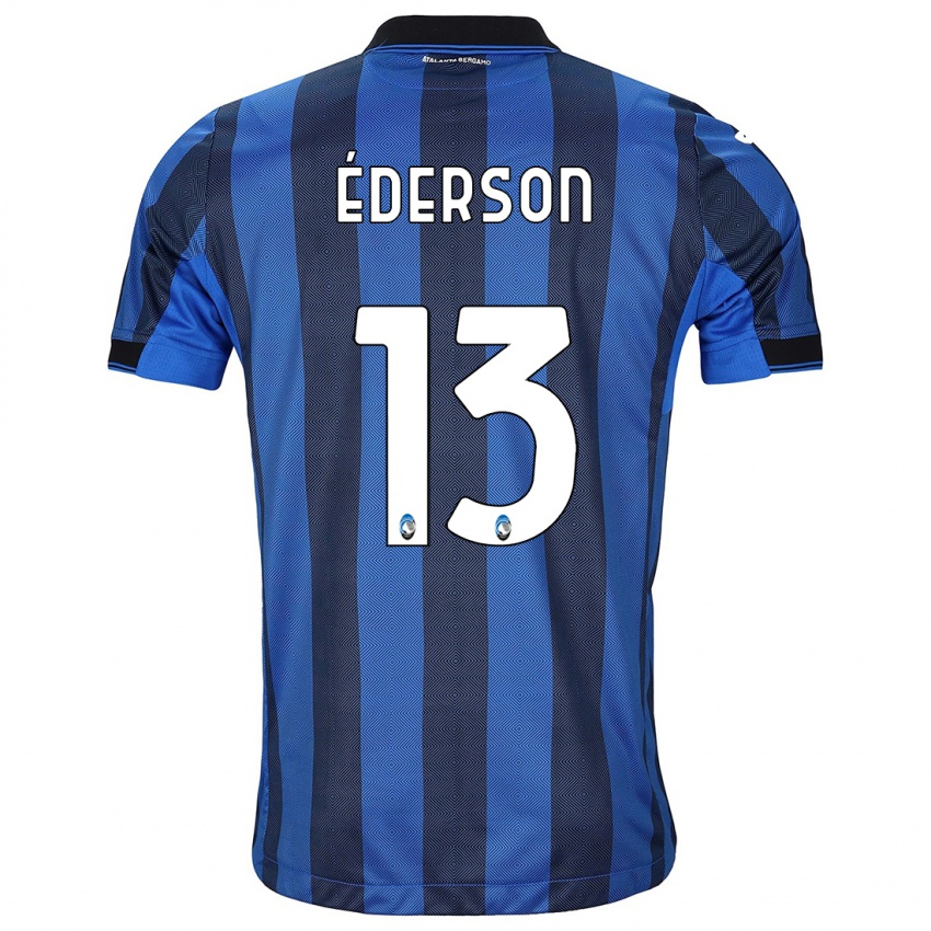 Niño Camiseta Ederson #13 Azul Negro 1ª Equipación 2023/24 La Camisa Chile