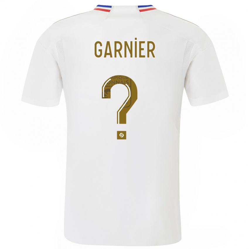 Niño Camiseta Erawan Garnier #0 Blanco 1ª Equipación 2023/24 La Camisa Chile