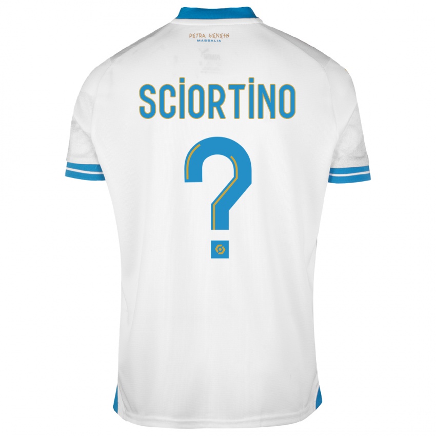 Niño Camiseta Paolo Sciortino #0 Blanco 1ª Equipación 2023/24 La Camisa Chile