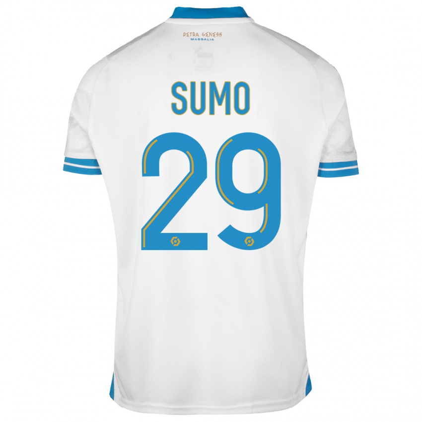 Niño Camiseta Eva Sumo #29 Blanco 1ª Equipación 2023/24 La Camisa Chile